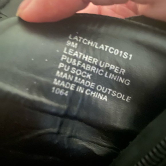 Steve Madden Latch Combat Boots - Picture 5 of 5